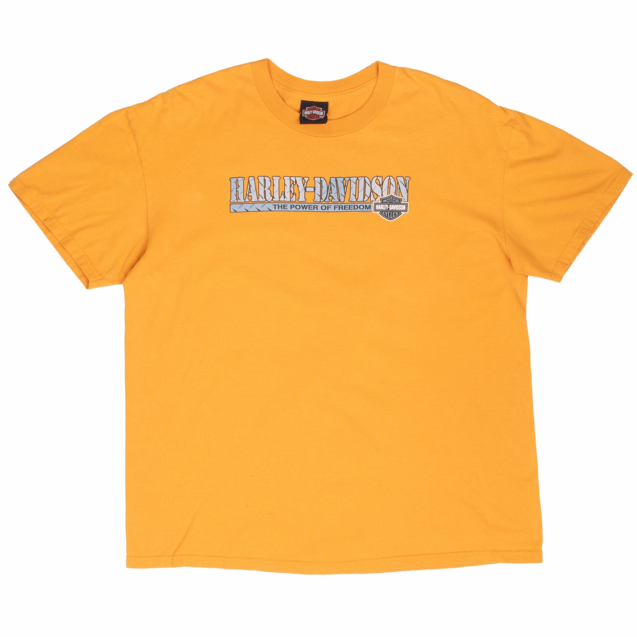 VINTAGE HARLEY DAVIDSON THE POWER OF FREEDOM TEE SHIRT 2008 XL