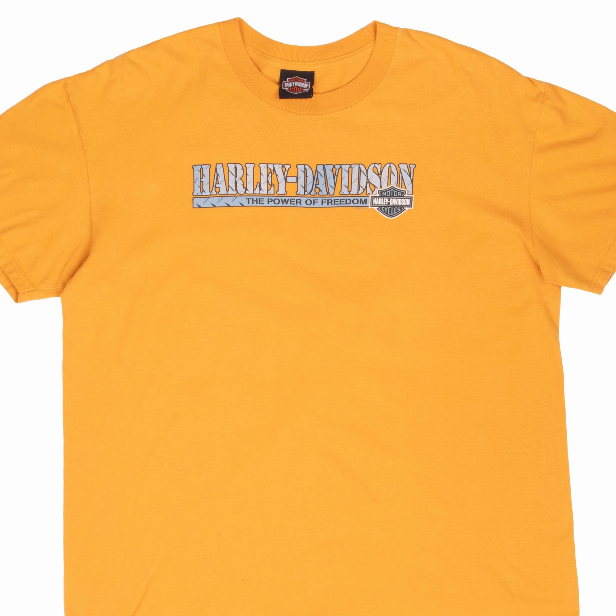 VINTAGE HARLEY DAVIDSON THE POWER OF FREEDOM TEE SHIRT 2008 XL
