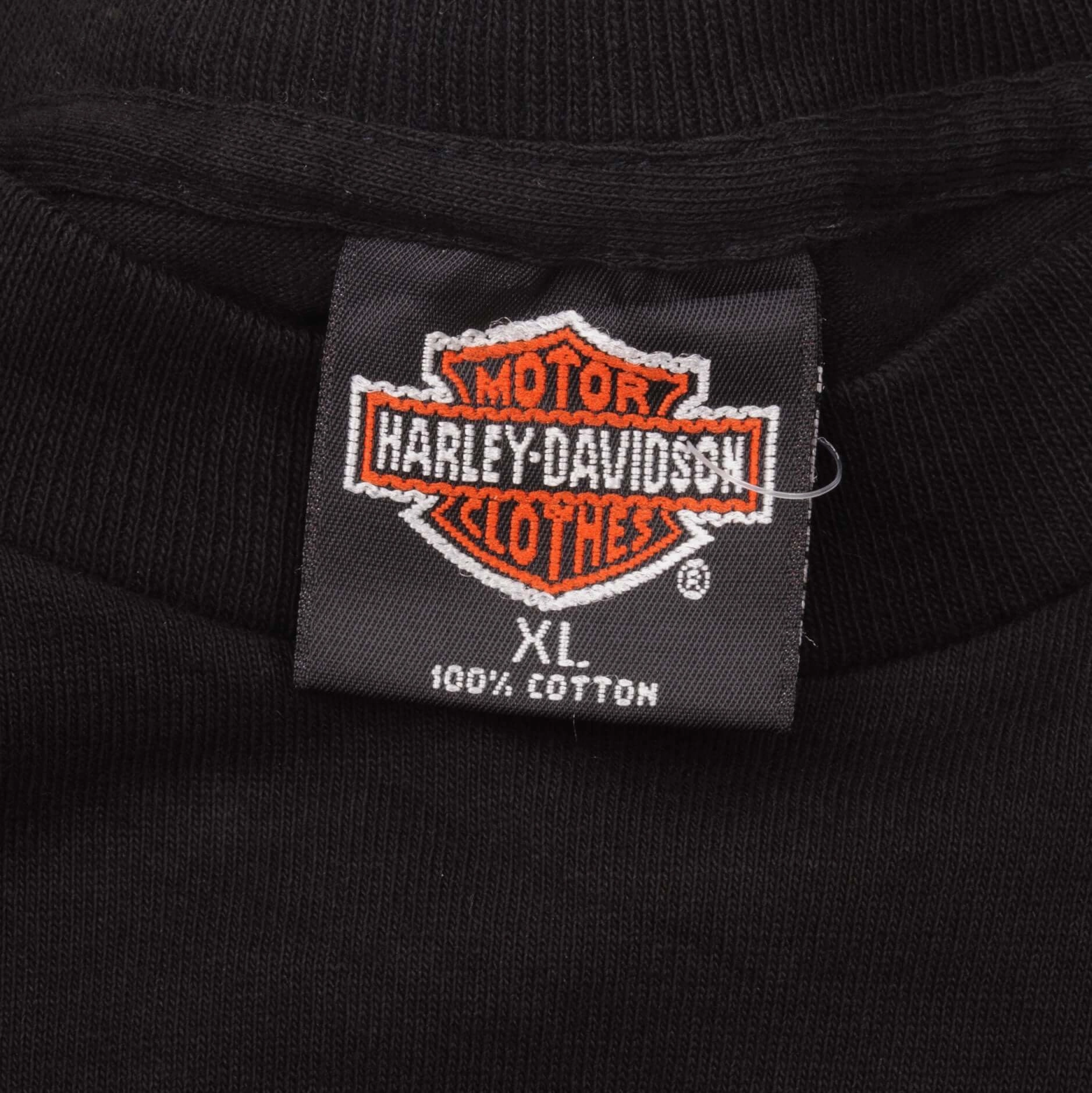 VINTAGE HARLEY DAVIDSON THE RIDE 1994 TEE SHIRT XL MADE IN USA