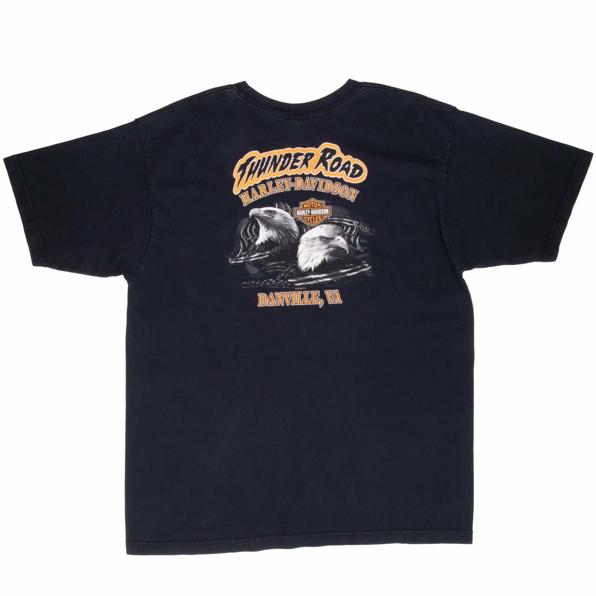 VINTAGE HARLEY DAVIDSON THUNDER ROAD TEE SHIRT 2006 XL MADE IN USA