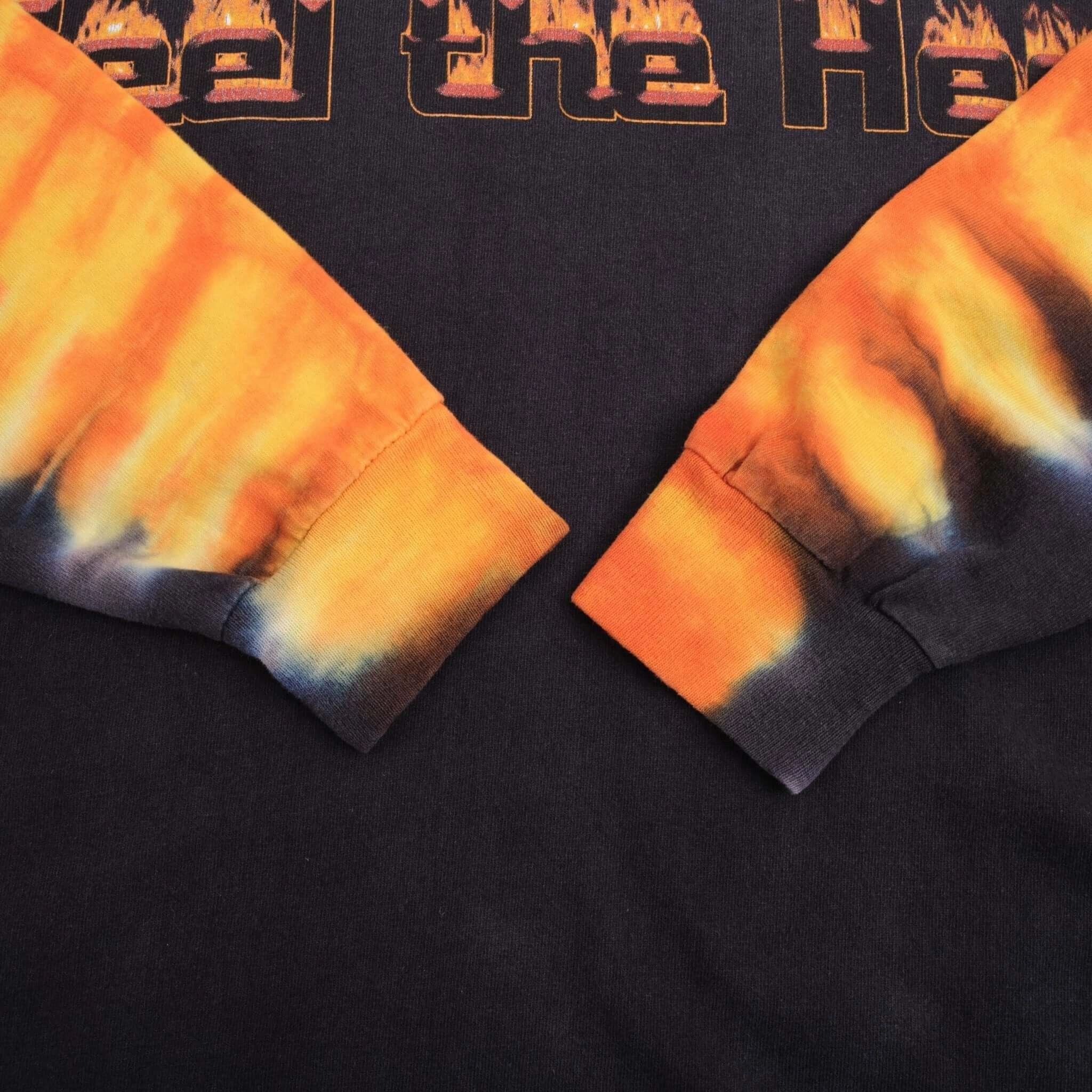 VINTAGE HARLEY DAVIDSON TIE DYE LONG SLEEVES TEE SHIRT 2002 MEDIUM MADE IN USA