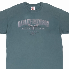 VINTAGE HARLEY DAVIDSON TOPKEA 2005 TEE SHIRT XL MADE IN USA