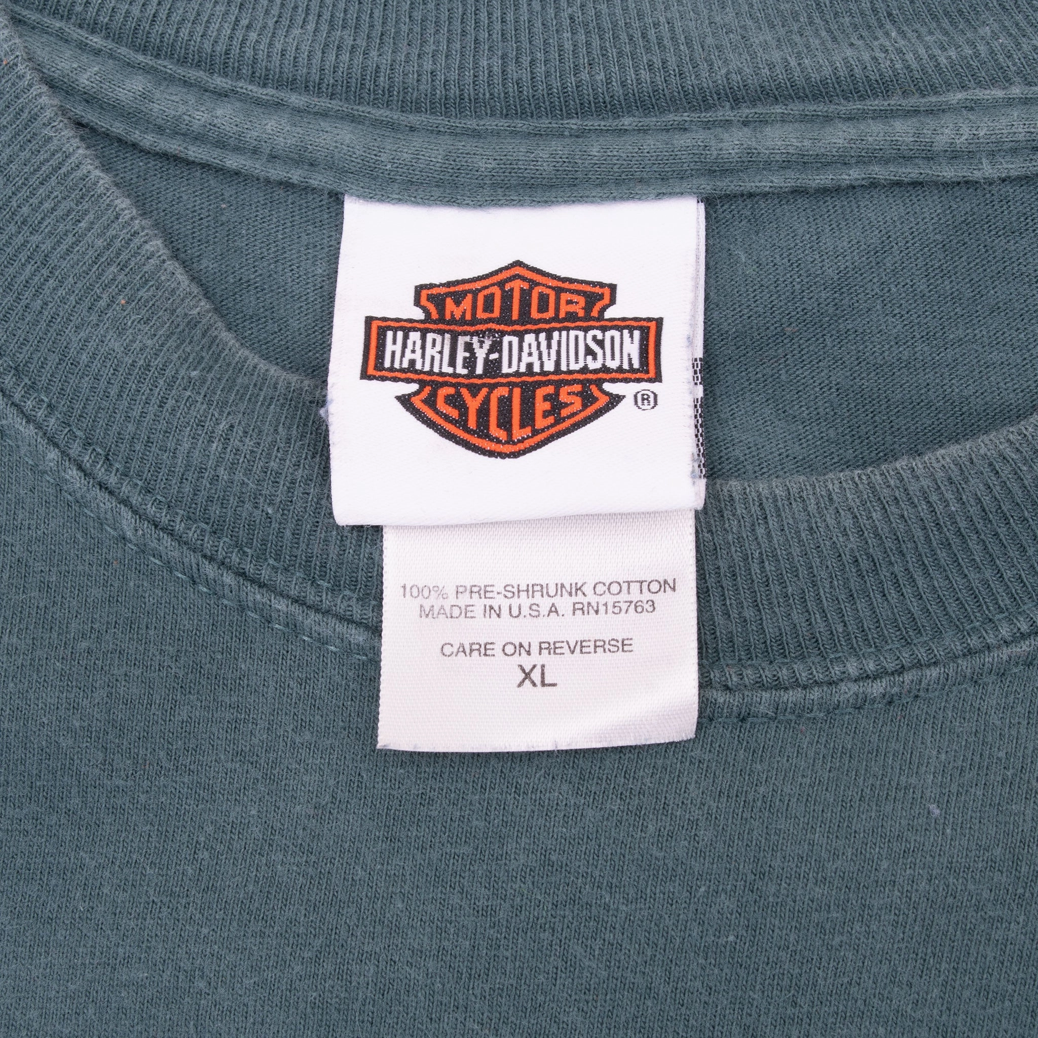 VINTAGE HARLEY DAVIDSON TOPKEA 2005 TEE SHIRT XL MADE IN USA