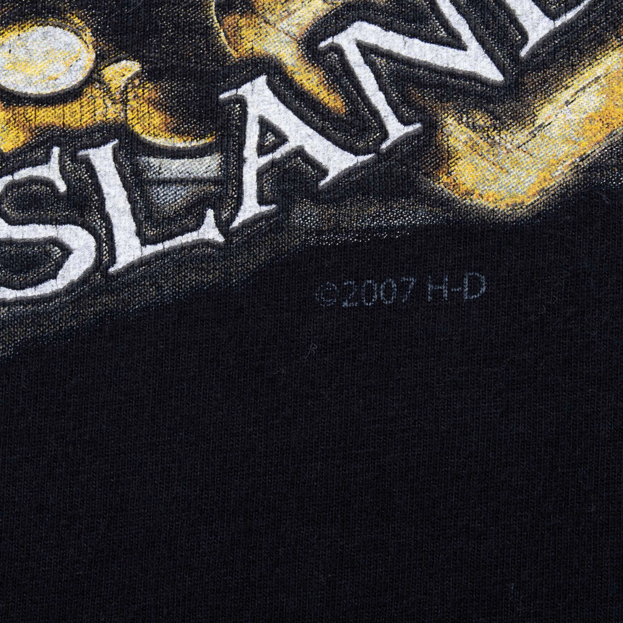VINTAGE HARLEY DAVIDSON US VIRGIN ISLAND 2007 TEE SHIRT LARGE MADE IN USA