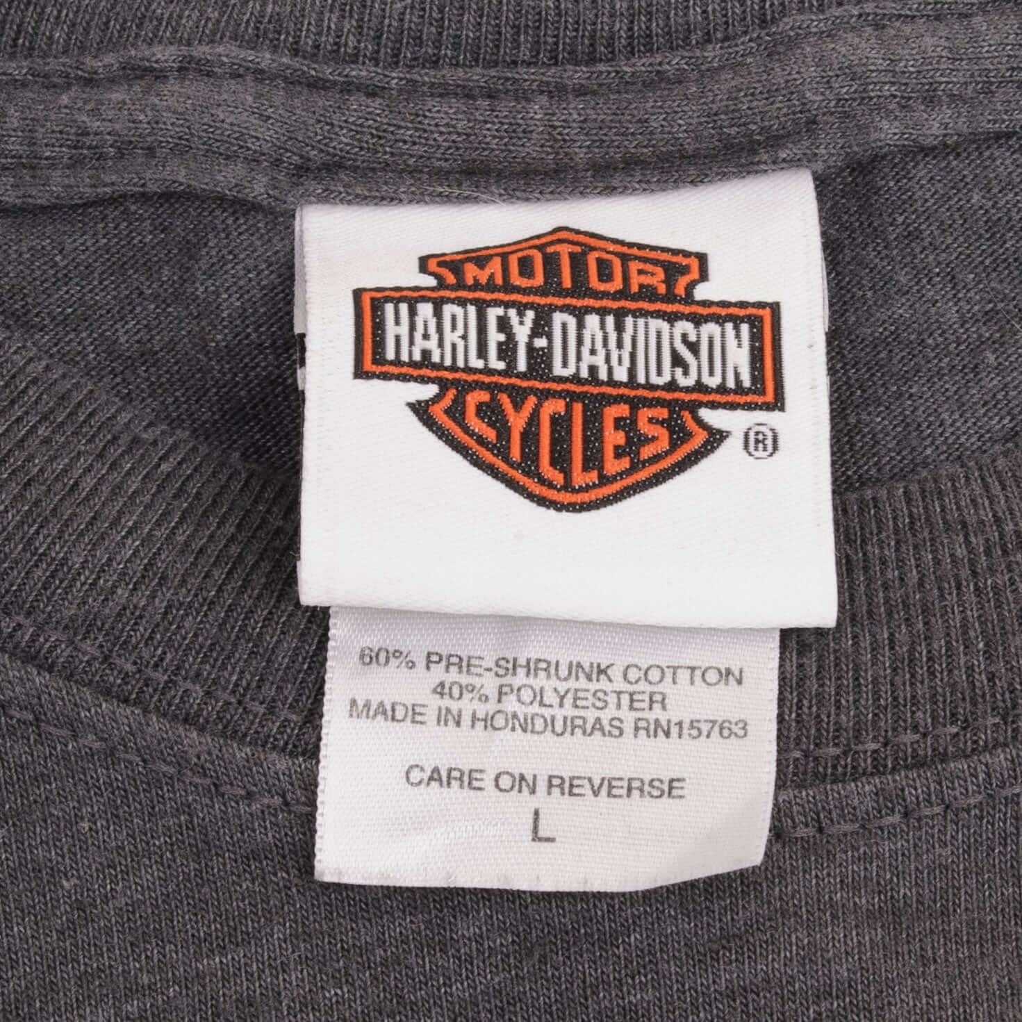 VINTAGE HARLEY DAVIDSON VINTAGE IRON 2011 TEE SHIRT SIZE MEDIUM