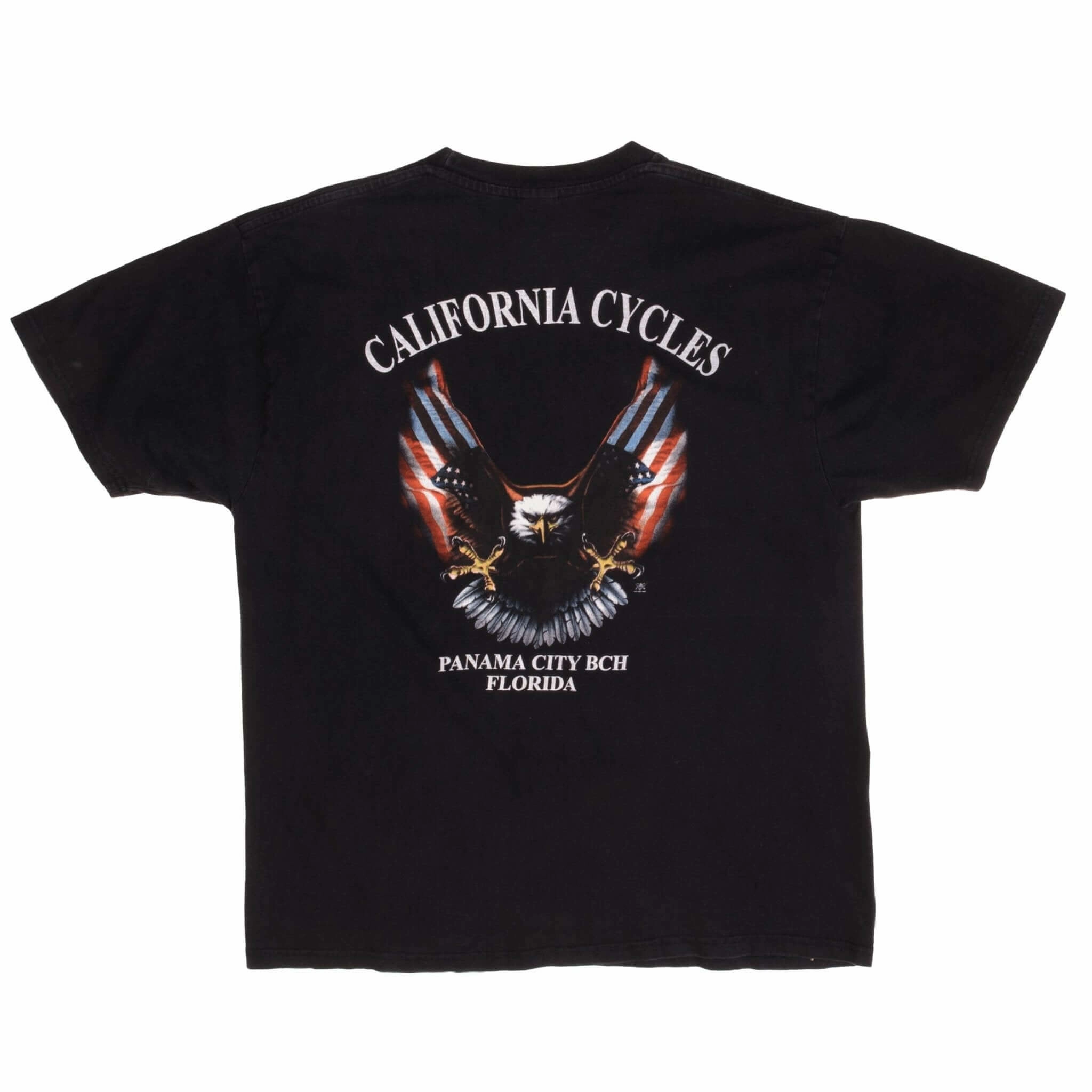 VINTAGE HAWGS & STRIPES HOG PIG BIKER TEE SHIRT 2000 SIZE XL