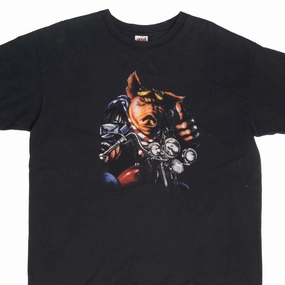 VINTAGE HOG BIKER TEE SHIRT 1990S SIZE XL