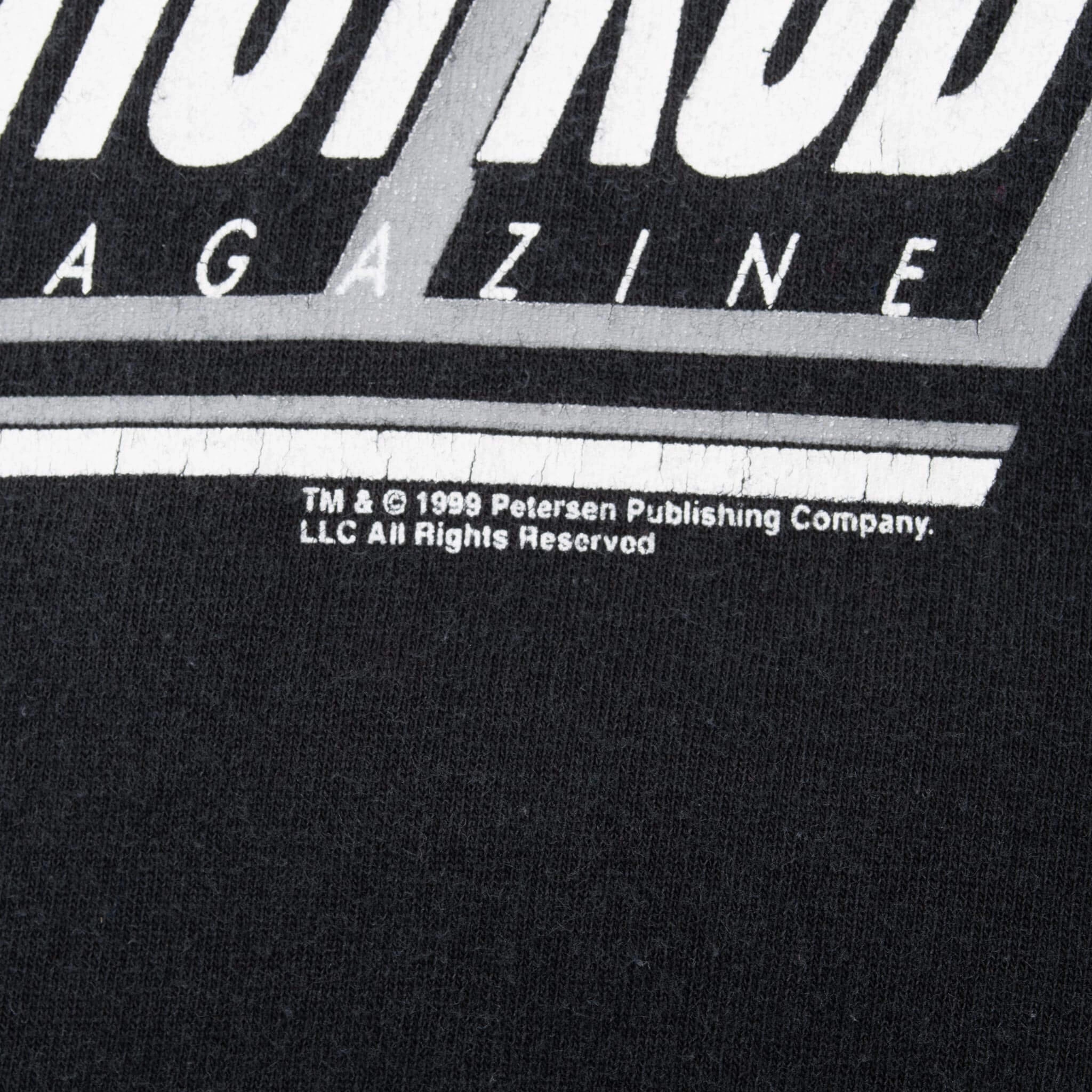 VINTAGE HOT ROD MAGAZINE BRUTE FORCE 1999 TEE SHIRT 2XL MADE IN USA