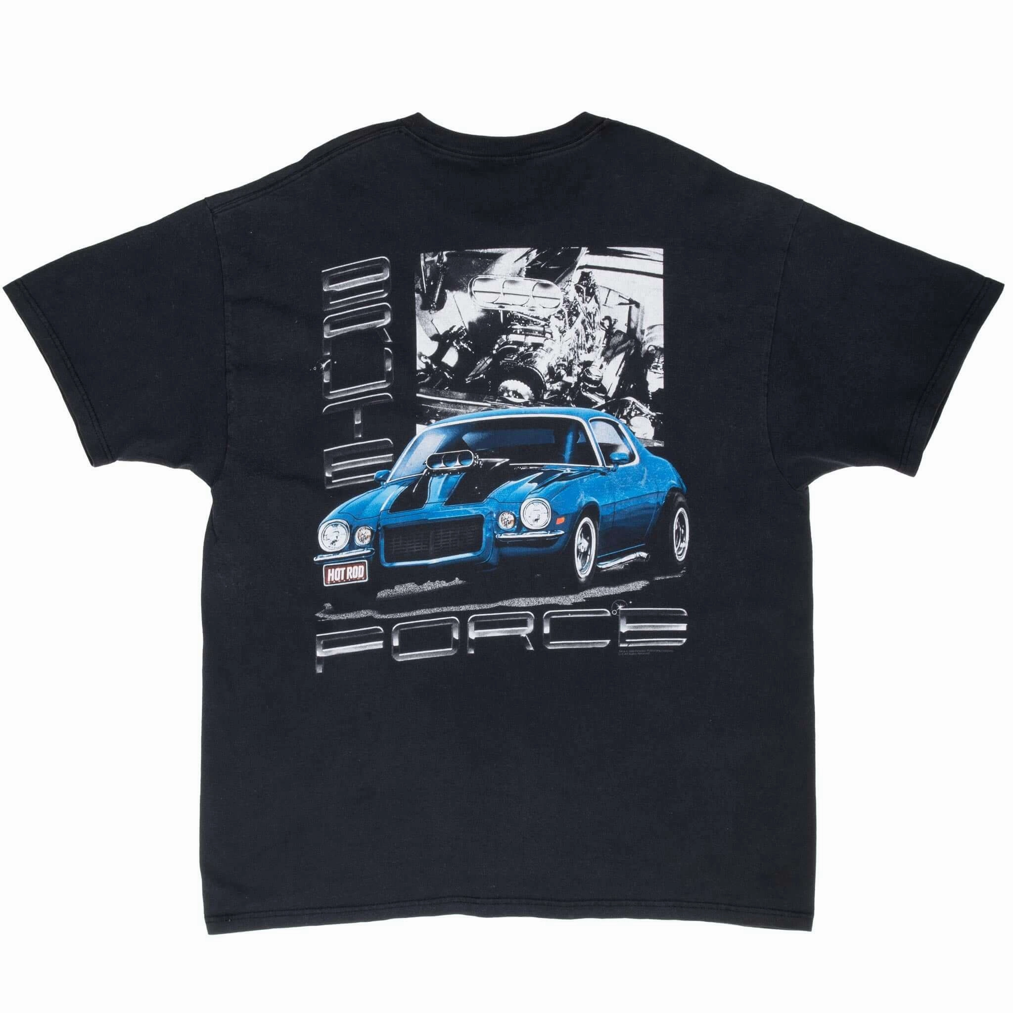VINTAGE HOT ROD MAGAZINE BRUTE FORCE 1999 TEE SHIRT 2XL MADE IN USA