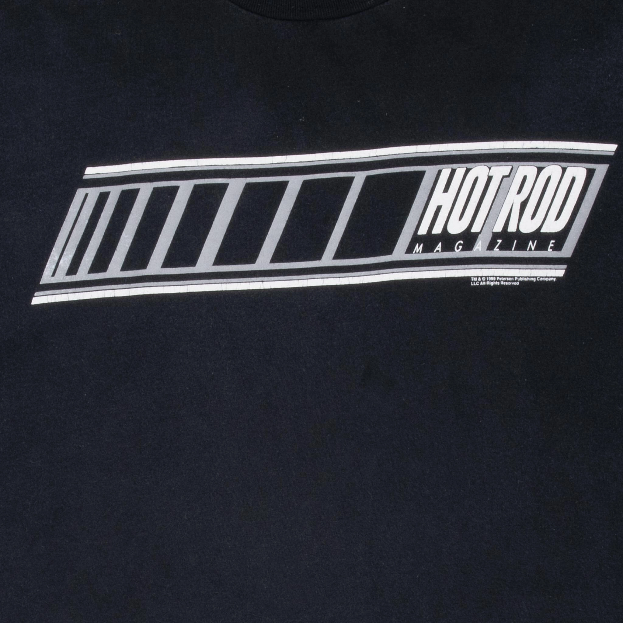 VINTAGE HOT ROD MAGAZINE BRUTE FORCE 1999 TEE SHIRT 2XL MADE IN USA