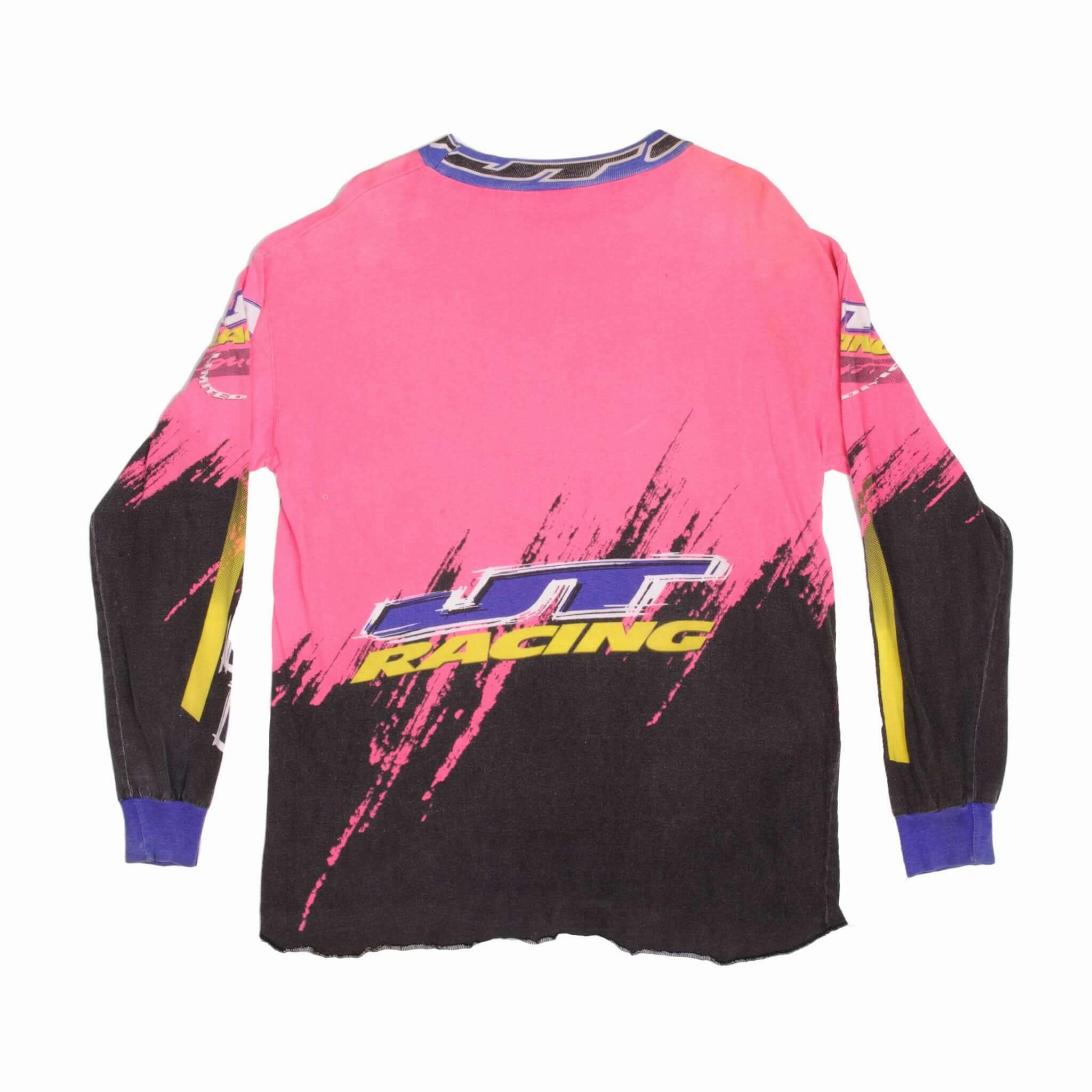 VINTAGE JT RACING CONCEPT MOTOCROSS LONG SLEEVES TEE SHIRT JERSEY SIZE XL 1990s