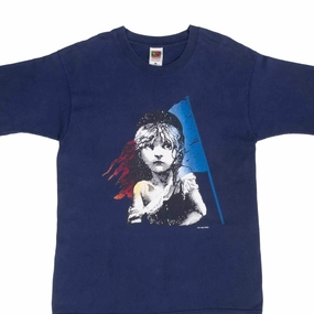 VINTAGE LES MISERABLES 1986 TEE SHIRT SIZE LARGE