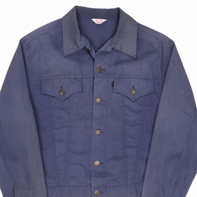 VINTAGE LEVIS CORDUROY 2 POCKET JACKET BIG E SIZE XL 1970s