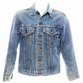 VINTAGE LEVIS JACKET SINGLE STITCH SIZE 36 MADE IN USA