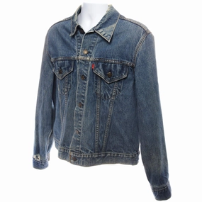 VINTAGE LEVIS JACKET SINGLE STITCH SIZE 46 MADE IN USA