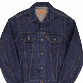 VINTAGE LEVIS TYPE 3 DENIM JACKET 4 POCKETS 71506 1980S SIZE 42L MADE IN USA