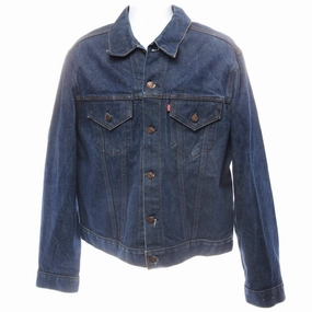 VINTAGE LEVIS TYPE 3 JACKET SINGLE STITCH SIZE 46L MADE IN USA