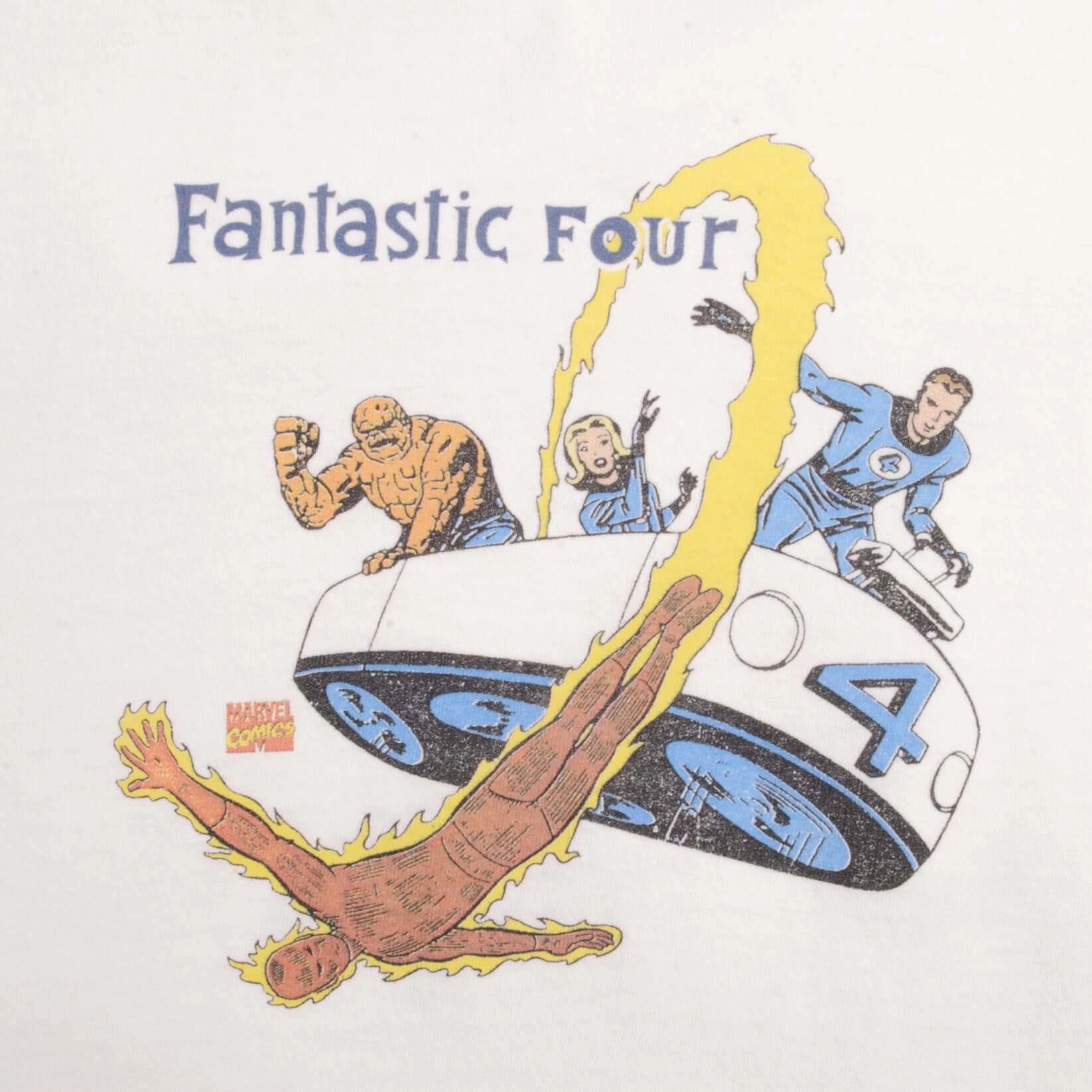 VINTAGE MARVEL COMICS FANTASTIC FOUR TEE SHIRT 1990S SIZE SMALL