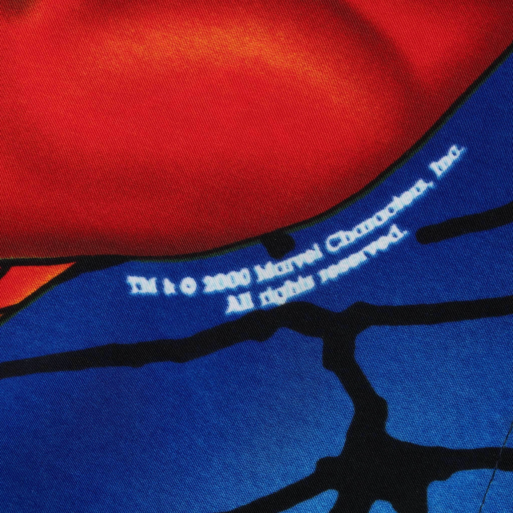 VINTAGE MARVEL SPIDER MAN 2000 ALL OVER PRINT HAWAIIAN SHIRT XL