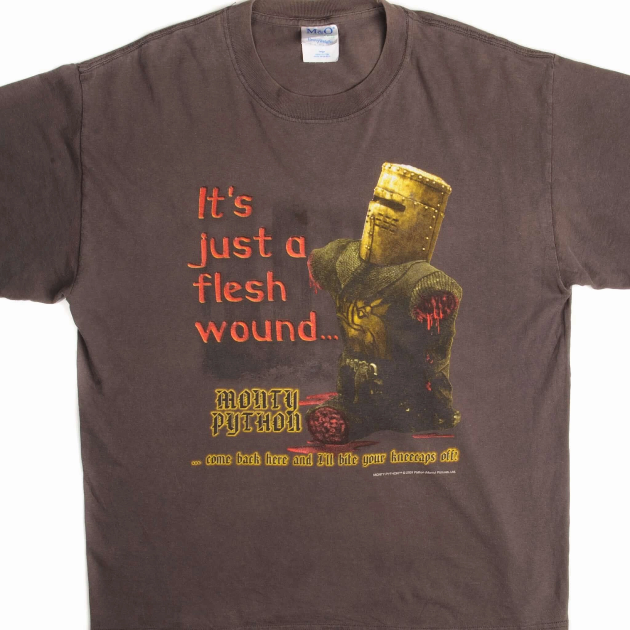 VINTAGE MONTY PYTHON TEE SHIRT 2001 SIZE LARGE