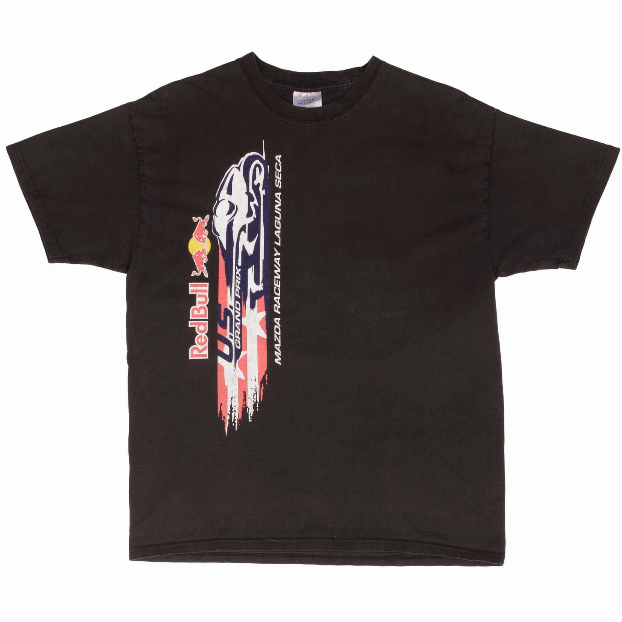 VINTAGE MOTO GP US RED BULL GRAND PRIX 2000S TEE SHIRT SIZE LARGE