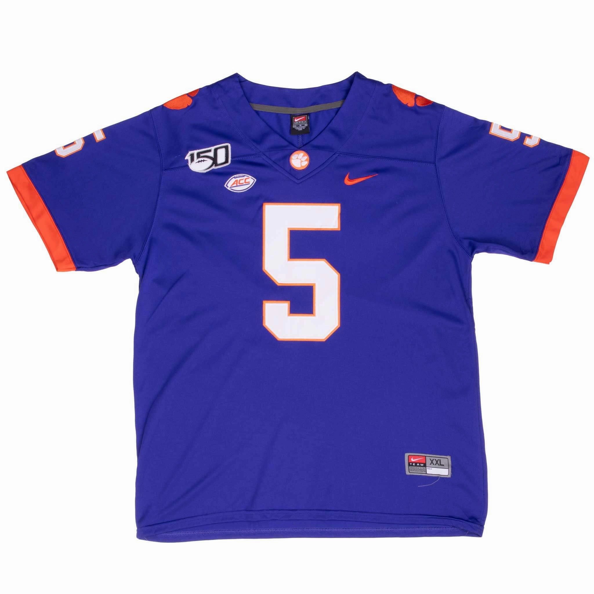 VINTAGE NCAA CLEMSON TIGERS DJ UIAGALELEI NIKE JERSEY SIZE XL