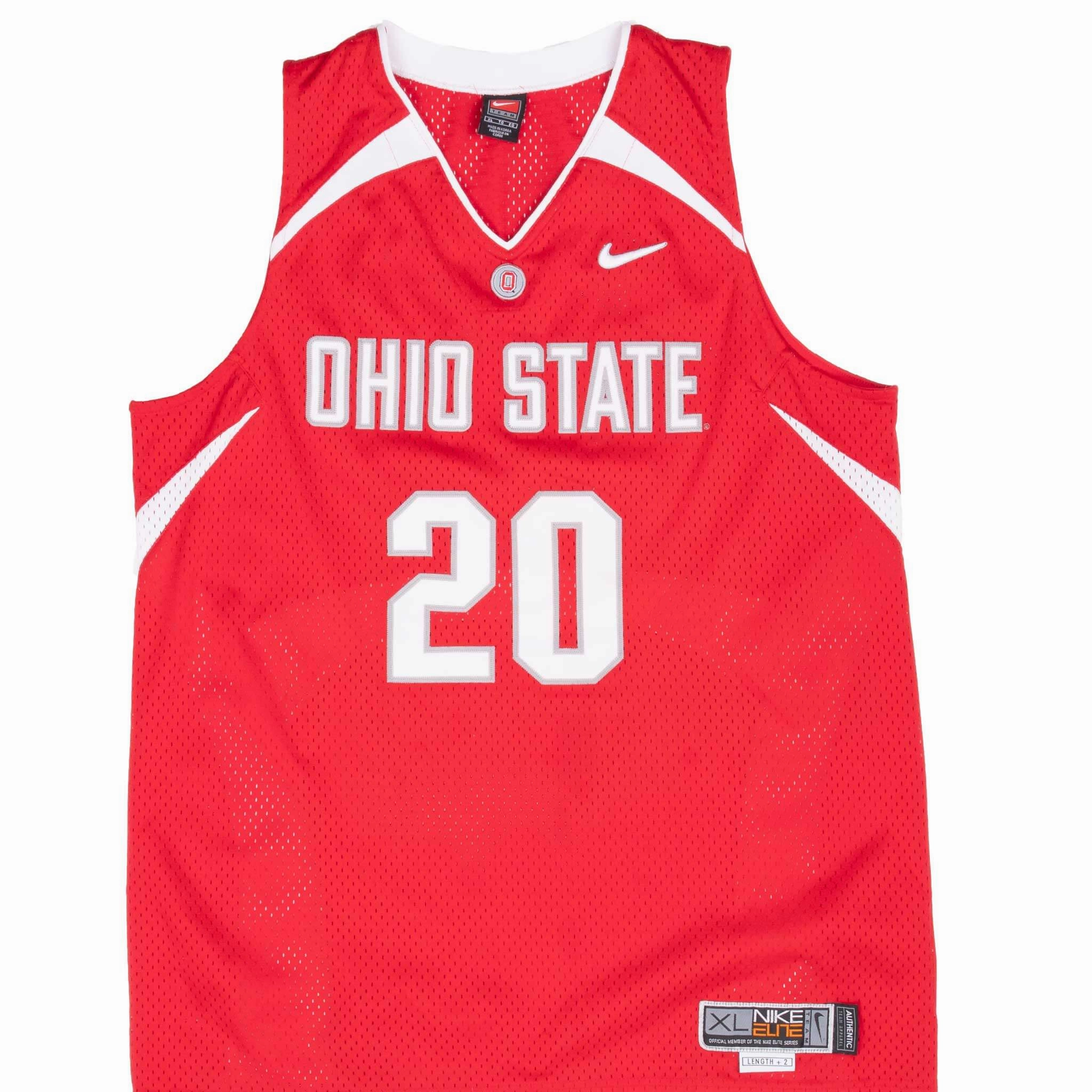 VINTAGE NCAA NIKE OHIO STATE BUCKEYES #20 1990S JERSEY SIZE XL