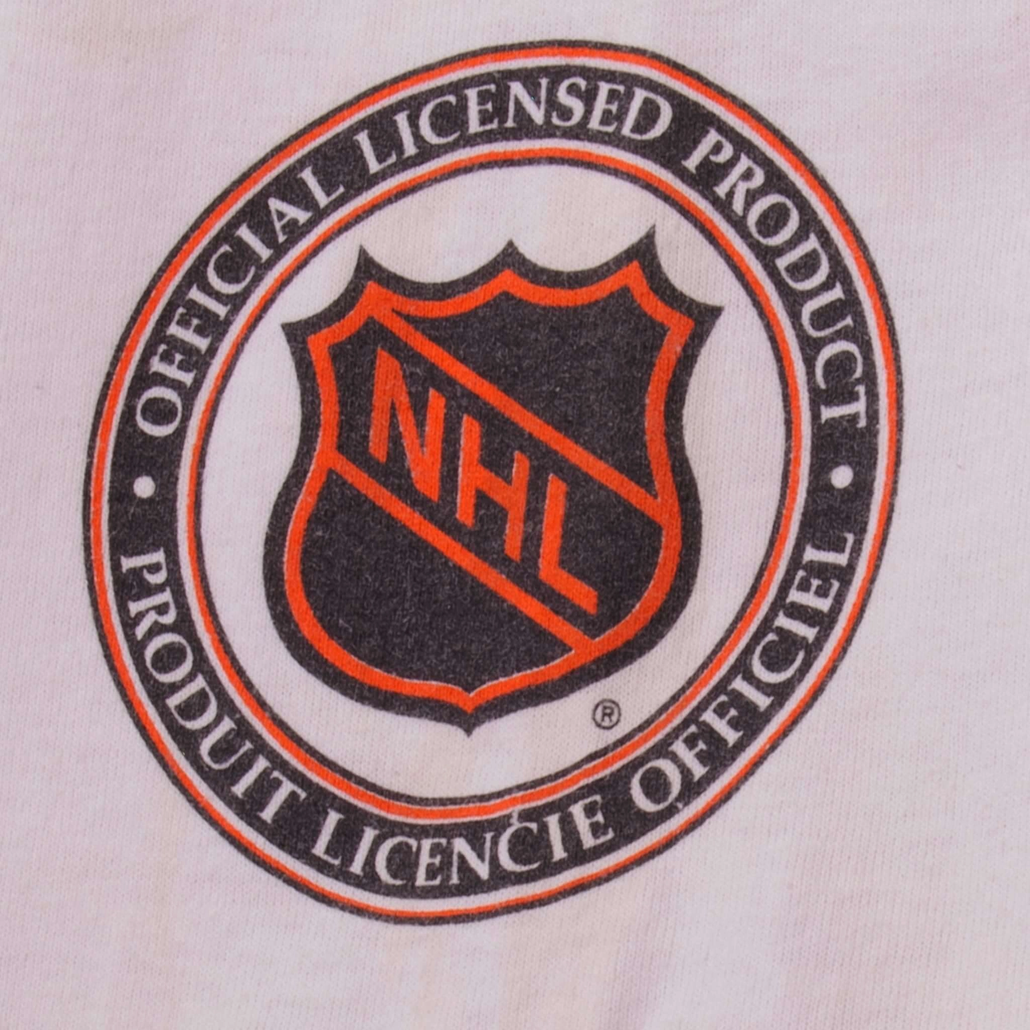 VINTAGE NHL ALL OVER PRINT DISNEY ANAHEIM MIGHTY DUCKS TEE SHIRT 1993 SIZE XL MADE IN CANADA