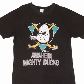 VINTAGE NHL ANAHEIM MIGHTY DUCKS DISNEY TEE SHIRT 1993 SIZE MEDIUM MADE IN USA