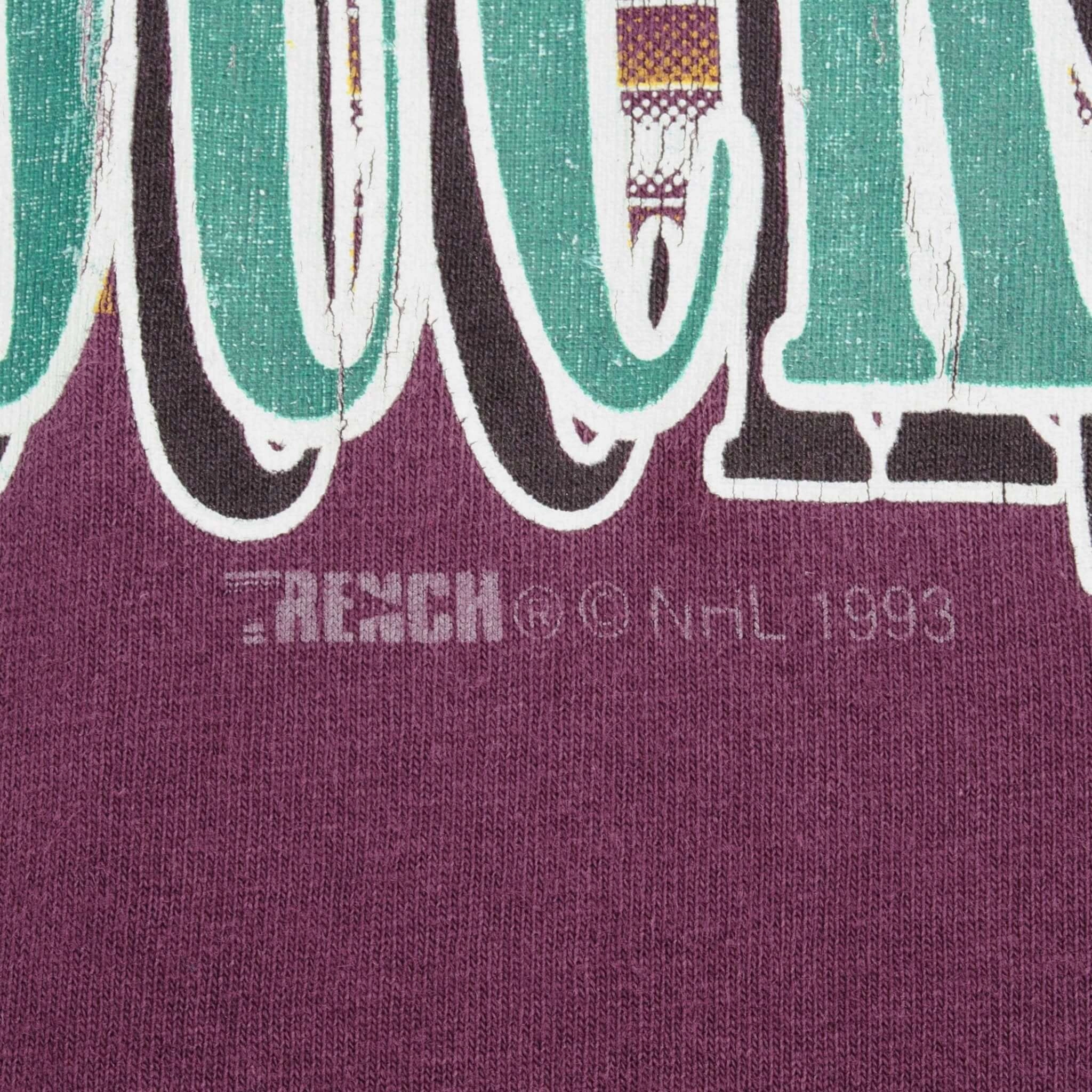 VINTAGE NHL ANAHEIM MIGHTY DUCKS DISNEY TEE SHIRT 1993 SIZE XL MADE IN USA