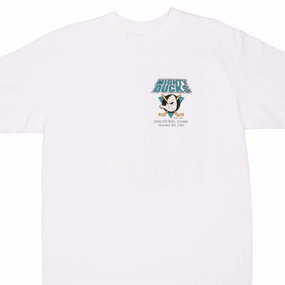VINTAGE NHL ANAHEIM MIGHTY DUCKS INAUGURAL GAME TEE SHIRT 1993 XL MADE IN USA