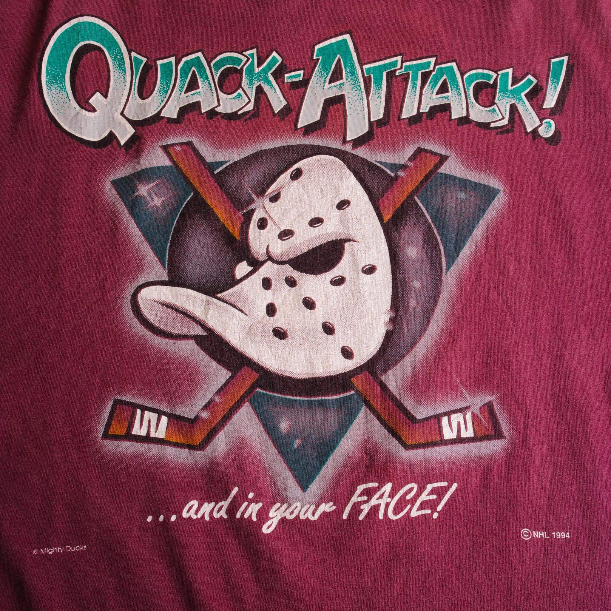 VINTAGE NHL ANAHEIM MIGHTY DUCKS TEE SHIRT 1994 SIZE XL MADE IN USA