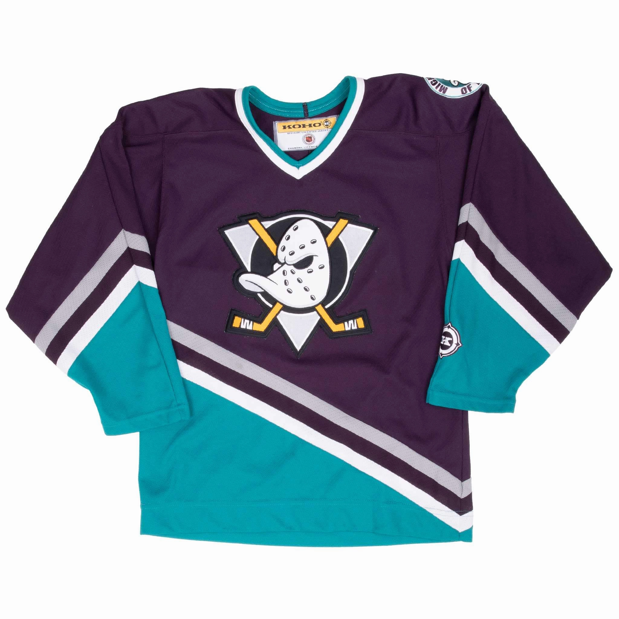 VINTAGE NHL ANAHEIN MIGHTY DUCKS JERSEY 1990S SMALL