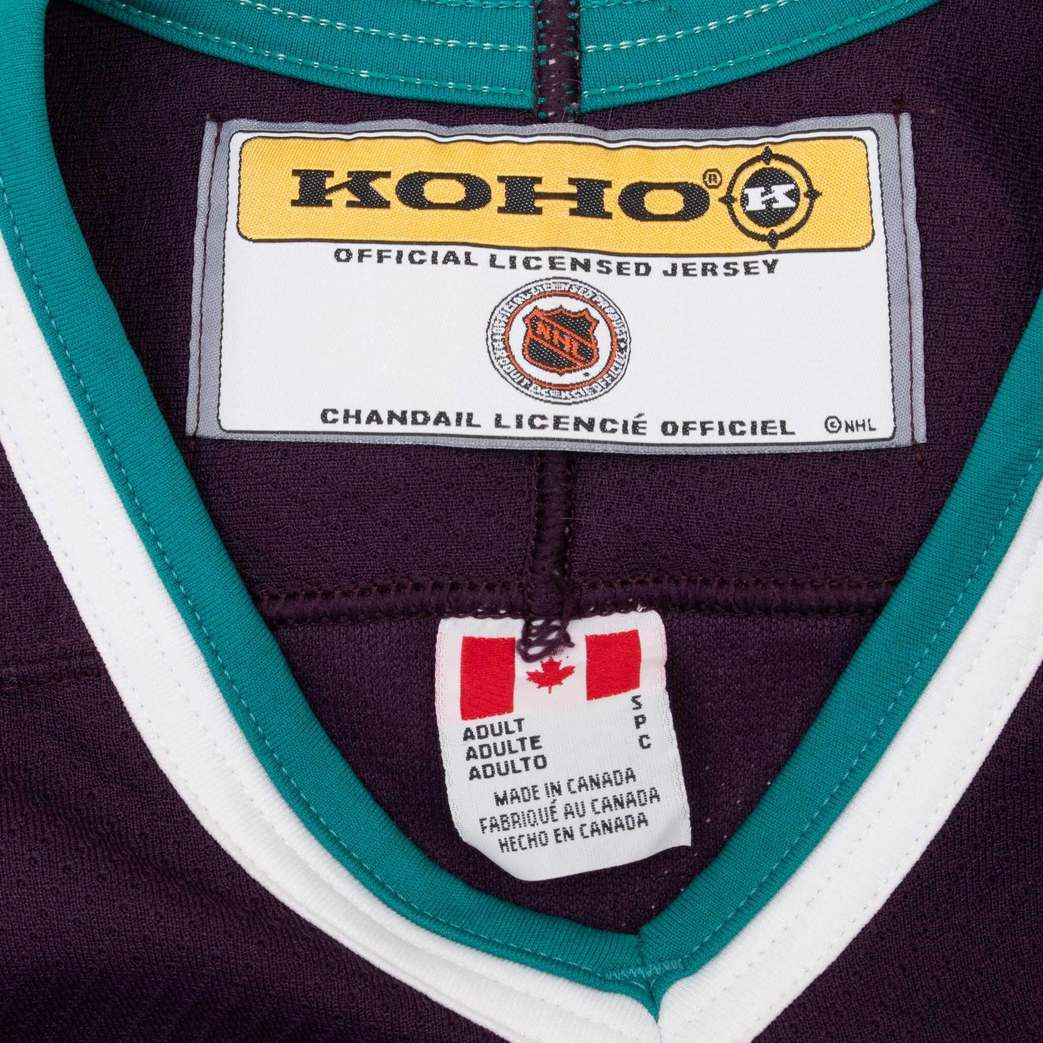 VINTAGE NHL ANAHEIN MIGHTY DUCKS JERSEY 1990S SMALL