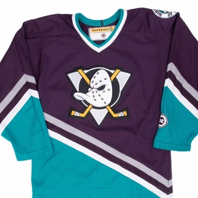 VINTAGE NHL ANAHEIN MIGHTY DUCKS JERSEY 1990S SMALL