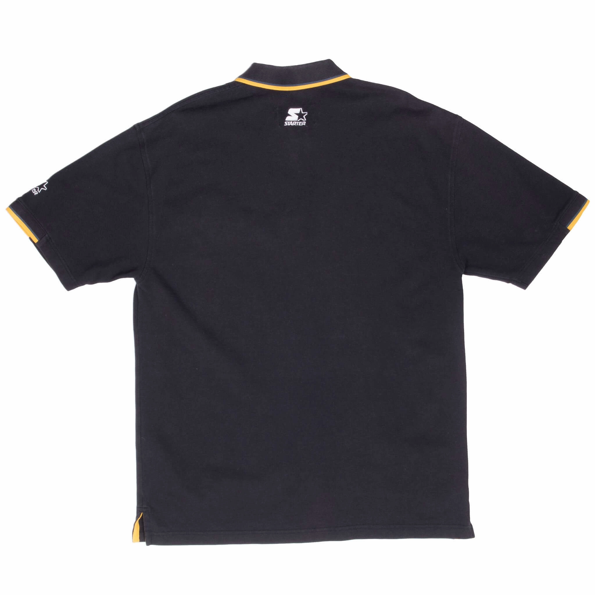 VINTAGE NHL BOSTON BRUINS STARTER POLO SHIRT 1990S LARGE