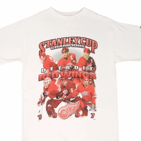 VINTAGE NHL DETROIT RED WINGS STANLEY CUP CHAMPIONS 1997 TEE SHIRT SIZE MEDIUM