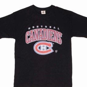 VINTAGE NHL MONTREAL CANADIENS 1990S TEE SHIRT SIZE LARGE