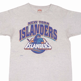 VINTAGE NHL NEW YORK ISLANDERS 1990S TEE SHIRT SIZE XL MADE IN USA