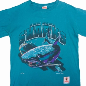 VINTAGE NHL SAN JOSE SHARKS TEE SHIRT 1994 SIZE XL MADE IN USA