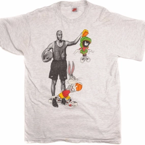 VINTAGE NIKE SPACE JAM TEE SHIRT 1993 SIZE LARGE MADE IN USA