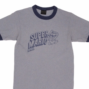 VINTAGE NINTENDO SUPER MARIO BRO TEE SHIRT 1980S SIZE SMALL MADE IN USA