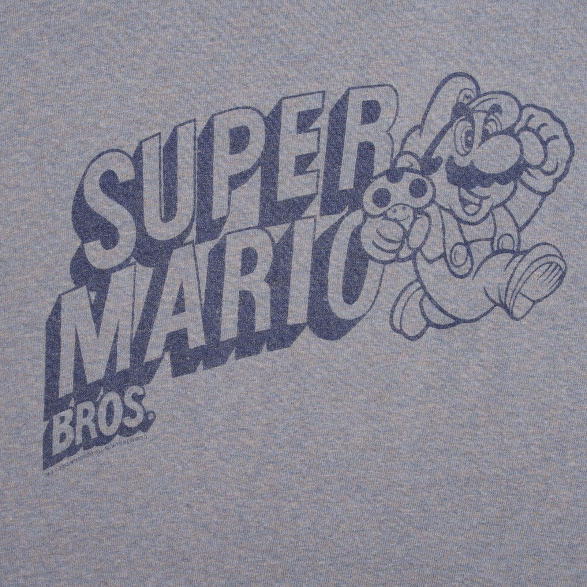 VINTAGE NINTENDO SUPER MARIO BRO TEE SHIRT 1980S SIZE SMALL MADE IN USA