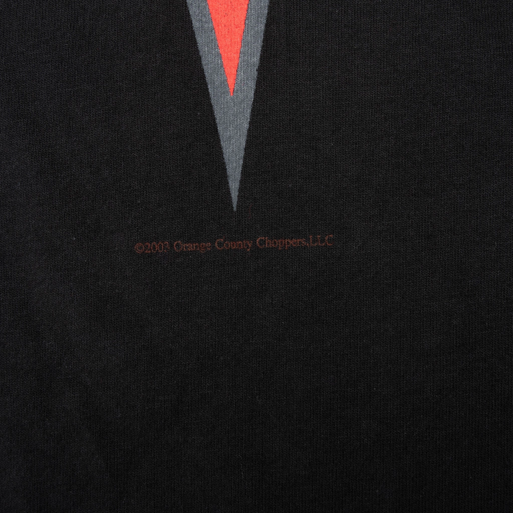 VINTAGE OCC ORANGE COUNTY CHOPPERS 2003 BIKER TEE SHIRT MEDIUM DEADSTOCK
