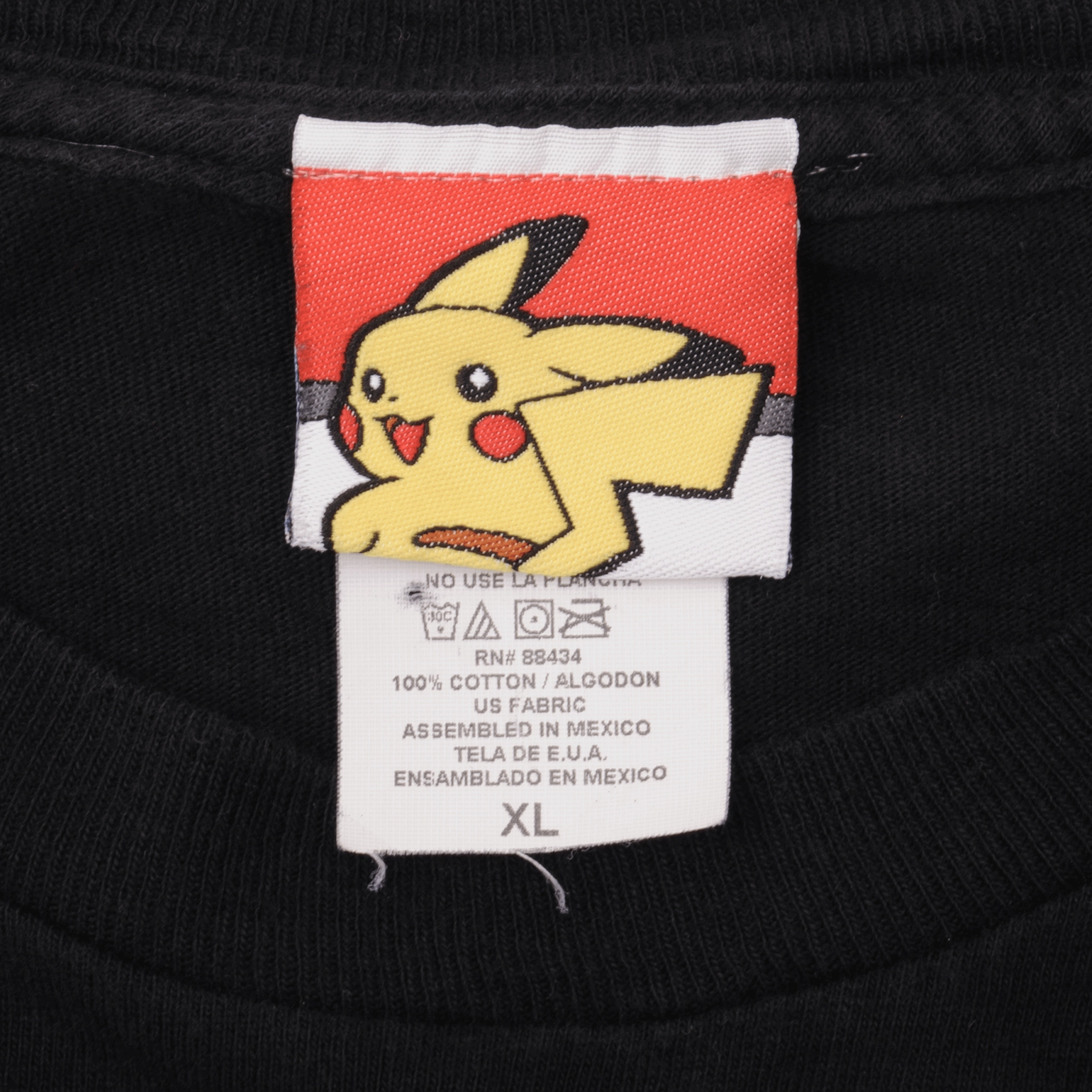 VINTAGE POKEMON DIAMOND & PEARL STARTERS 2007 TEE SHIRT SIZE XL