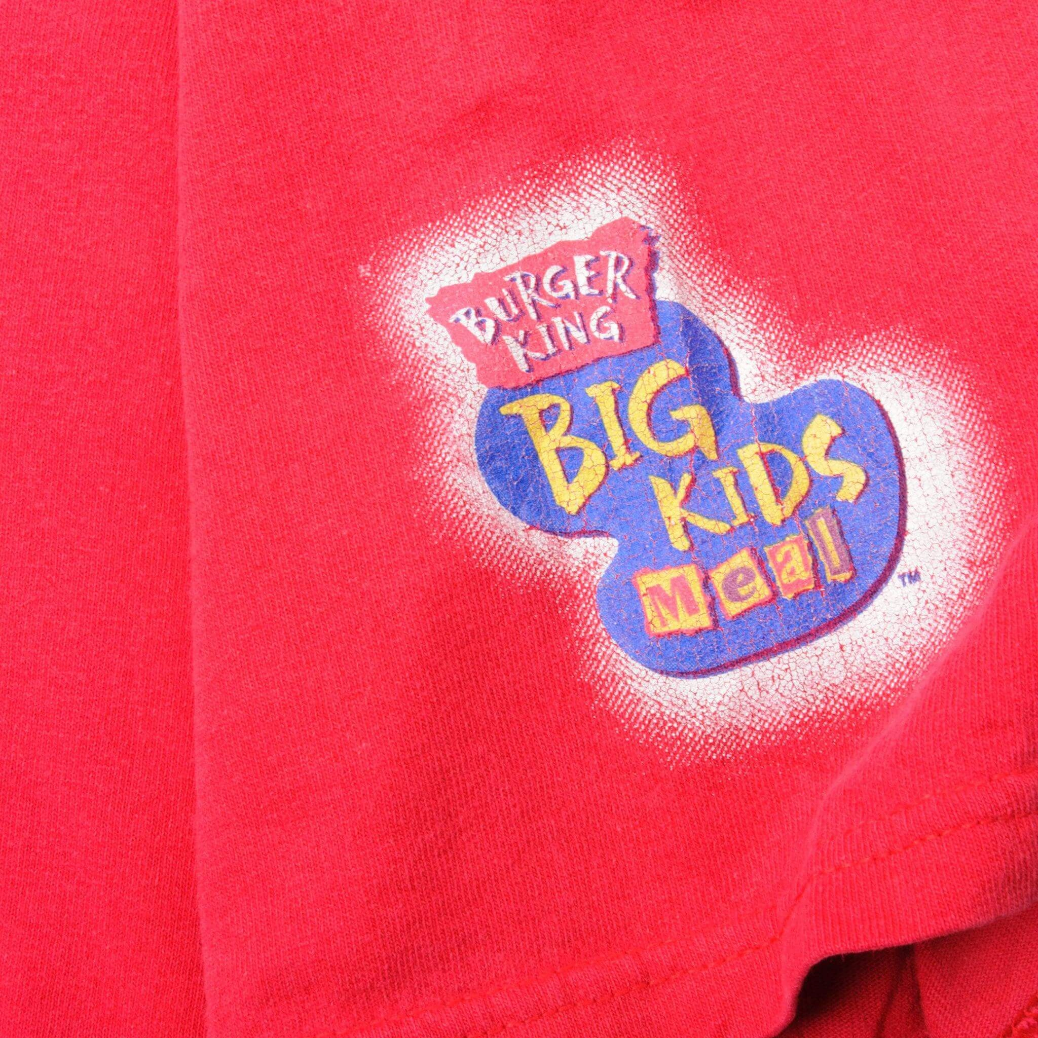 VINTAGE POKEMON X BURGER KING 1990S TEE SHIRT SIZE 2XL