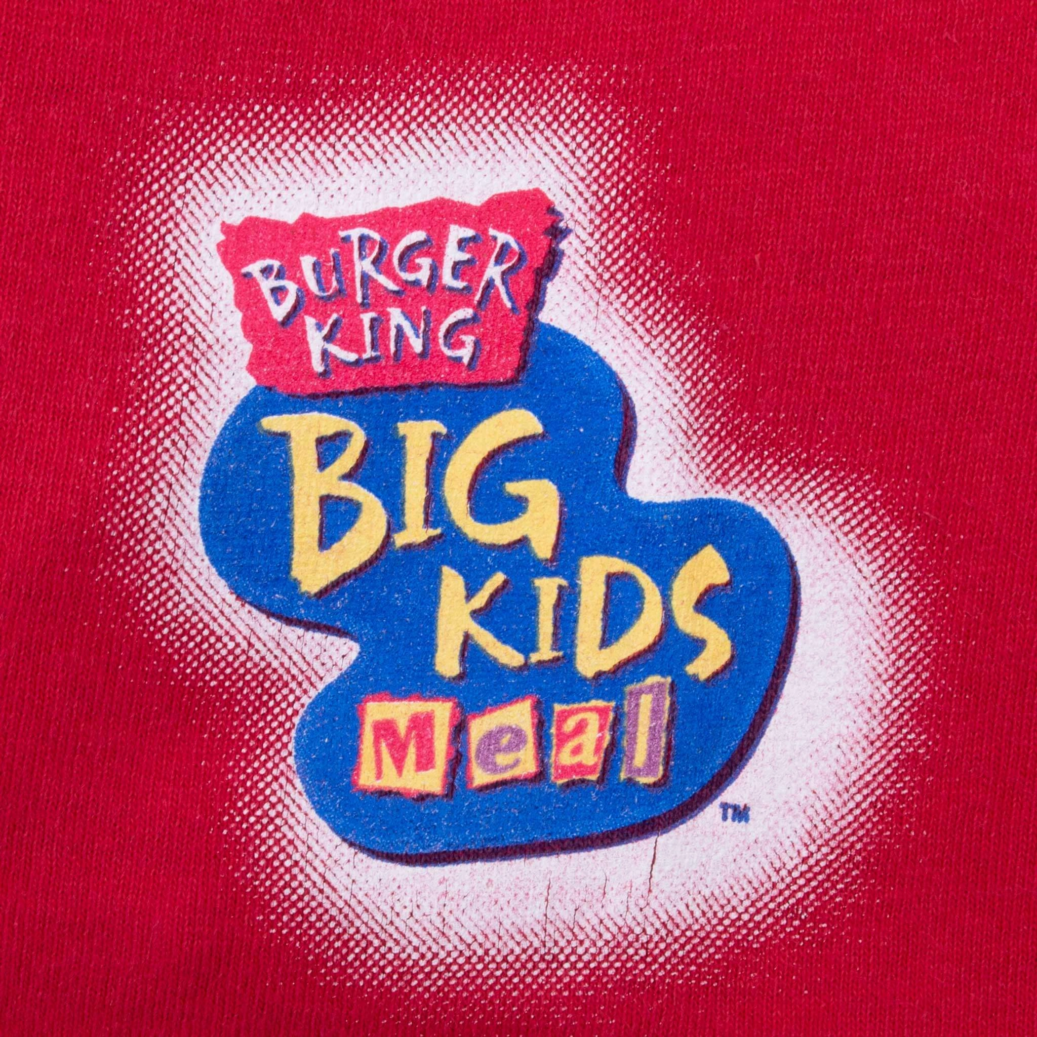 VINTAGE POKEMON X BURGER KING PIKACHU 1990S TEE SHIRT SIZE LARGE
