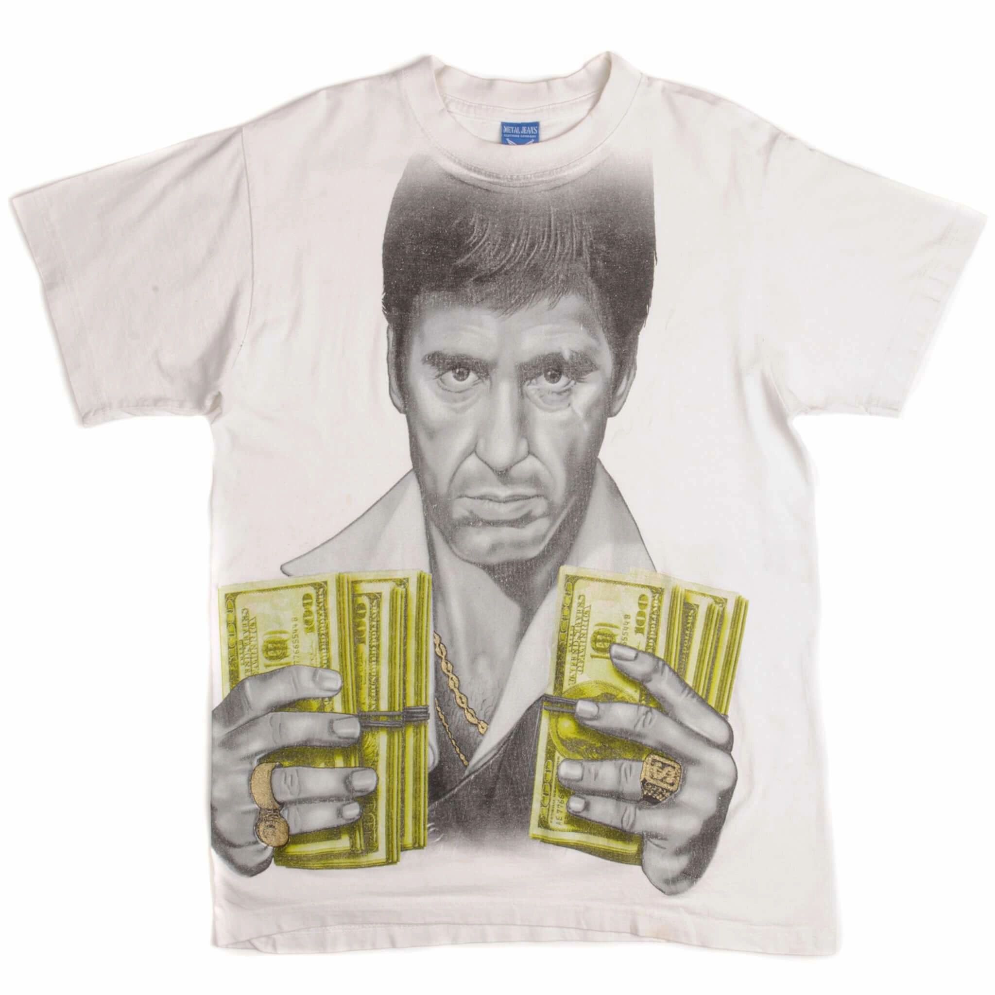 VINTAGE SCARFACE TONY MONTANA TEE SHIRT SIZE MEDIUM