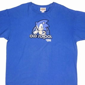 VINTAGE SONIC THE HEDGEHOG SEGA 2006 TEE SHIRT SIZE 2XL