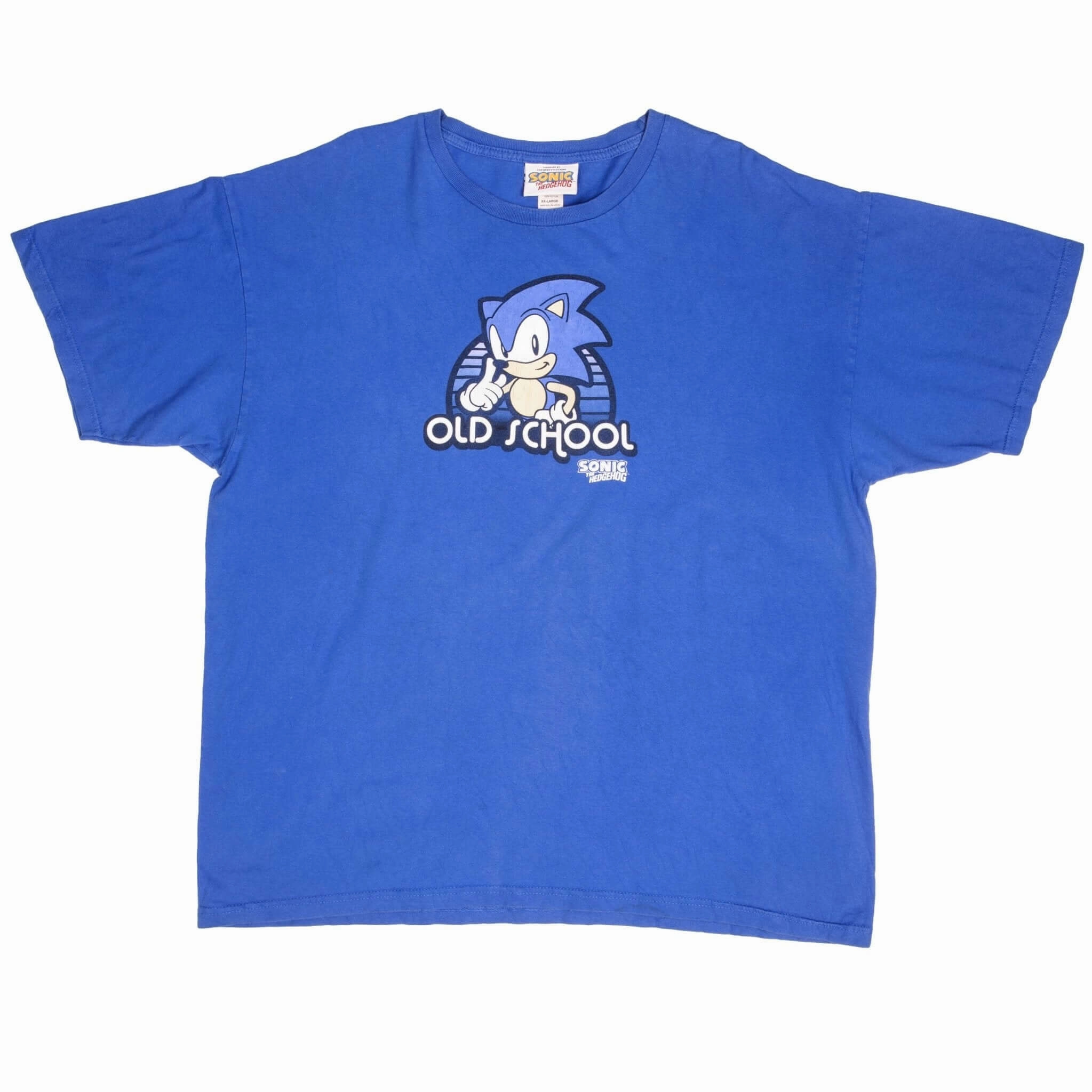 VINTAGE SONIC THE HEDGEHOG SEGA 2006 TEE SHIRT SIZE 2XL